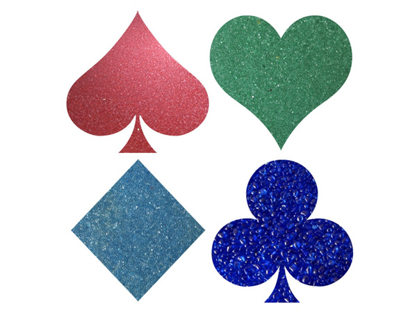 工藝、彩色玻璃微珠